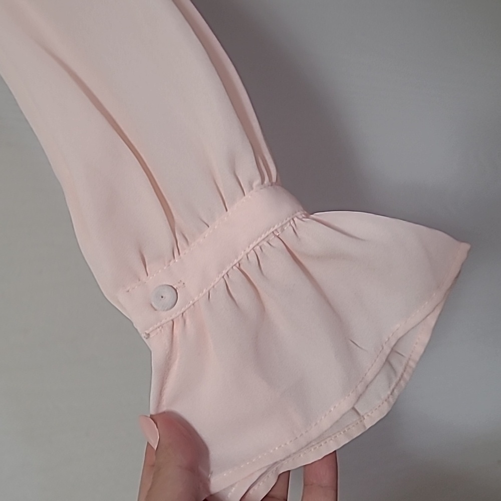 ZARA - Ruffled Shirt - Picture 8 of 9